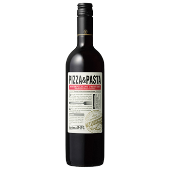 ＰＩＺＺＡ＆ＰＡＳＴＡ 赤(PIZZA&PASTA Montepulciano d'Abruzzo D.O.C.)